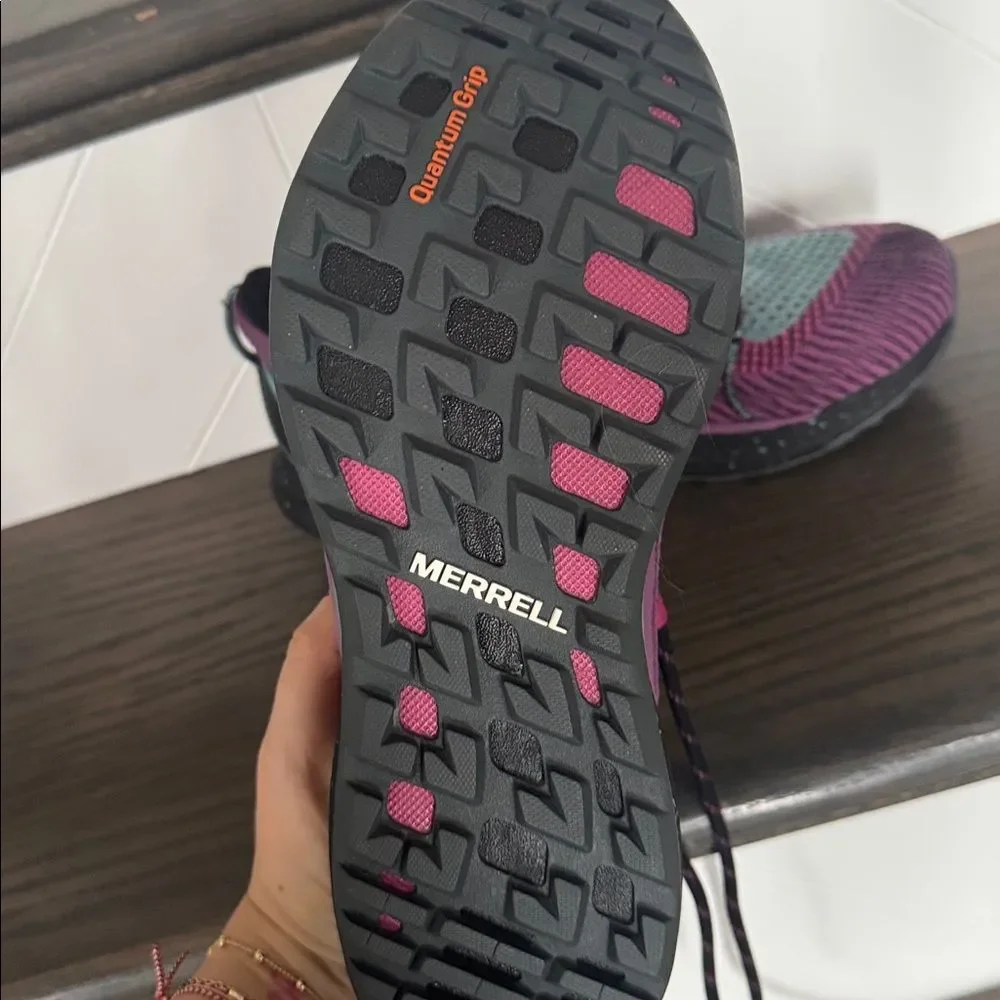 Merrell Women's Trail Sneakers - Teal & Purple